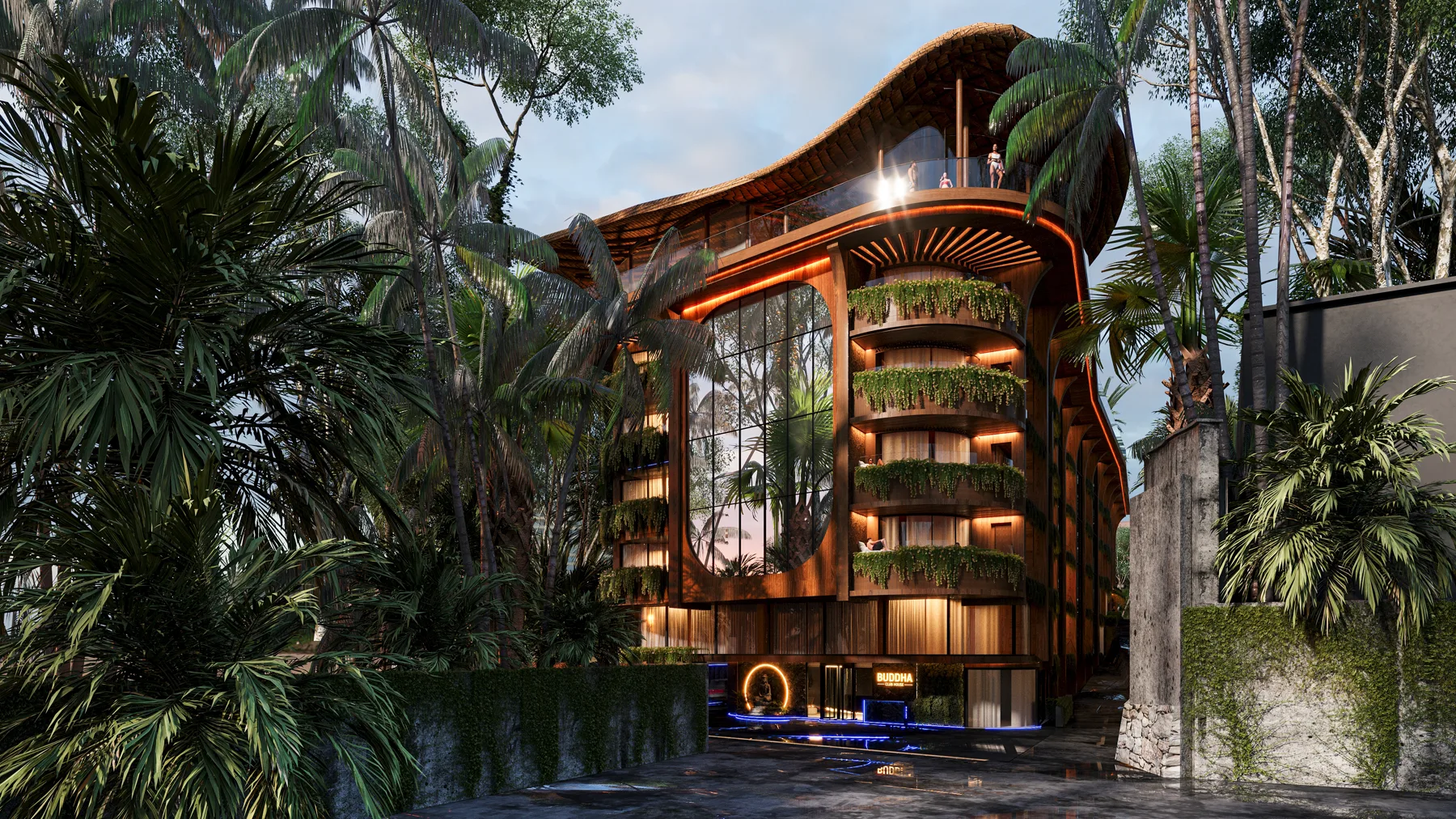 Buddha Club House — Studios & 1-Bed in Berawa, Canggu