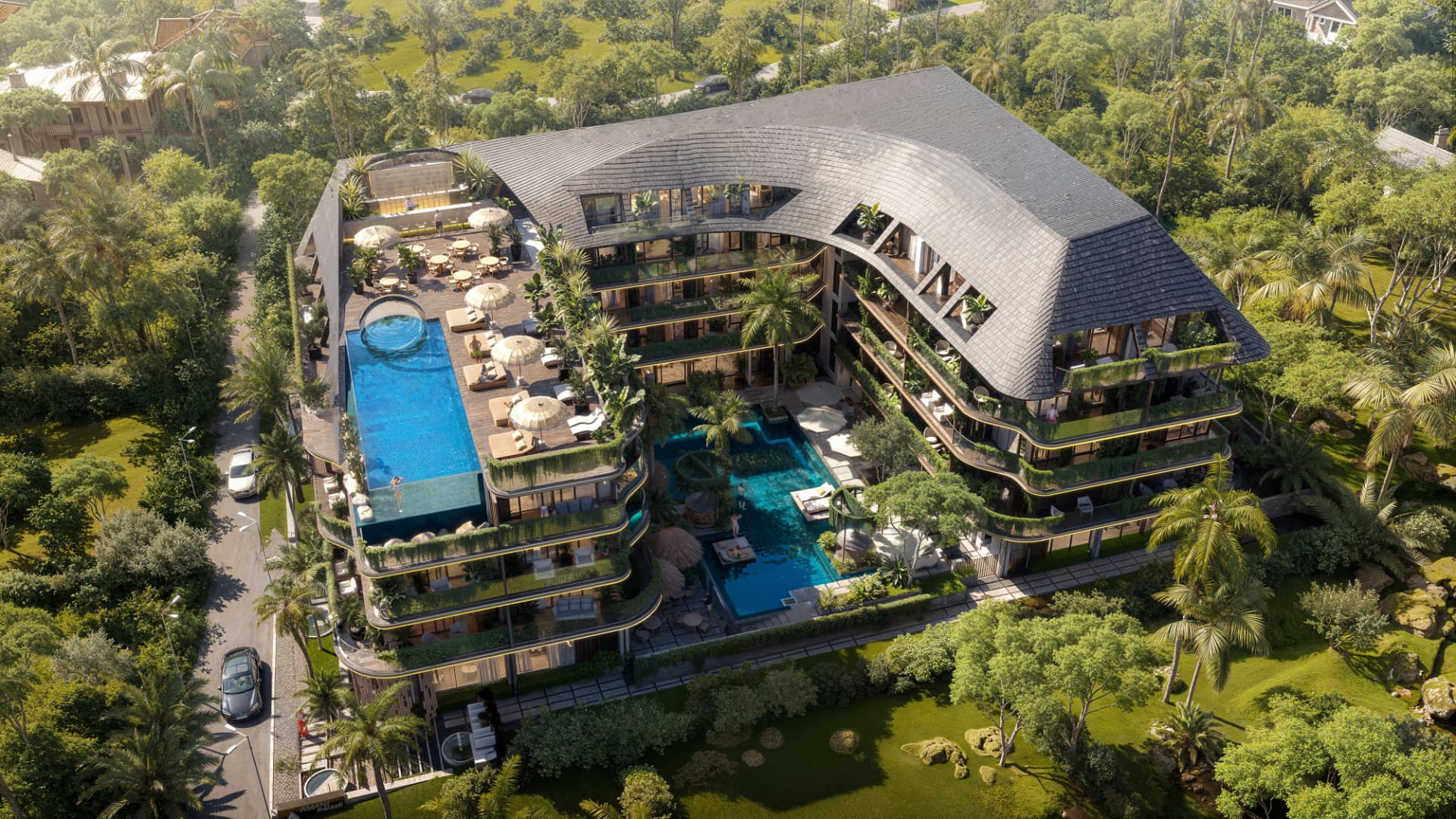 Amani Melasti — Branded Residences, Melasti, Bukit Peninsula — view 2