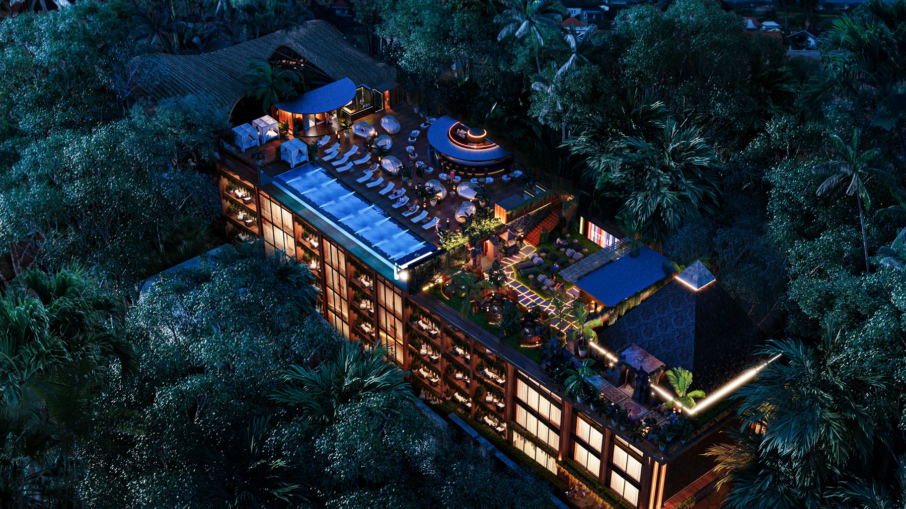Buddha Club House — Studios & 1-Bed, Berawa, Canggu — view 4