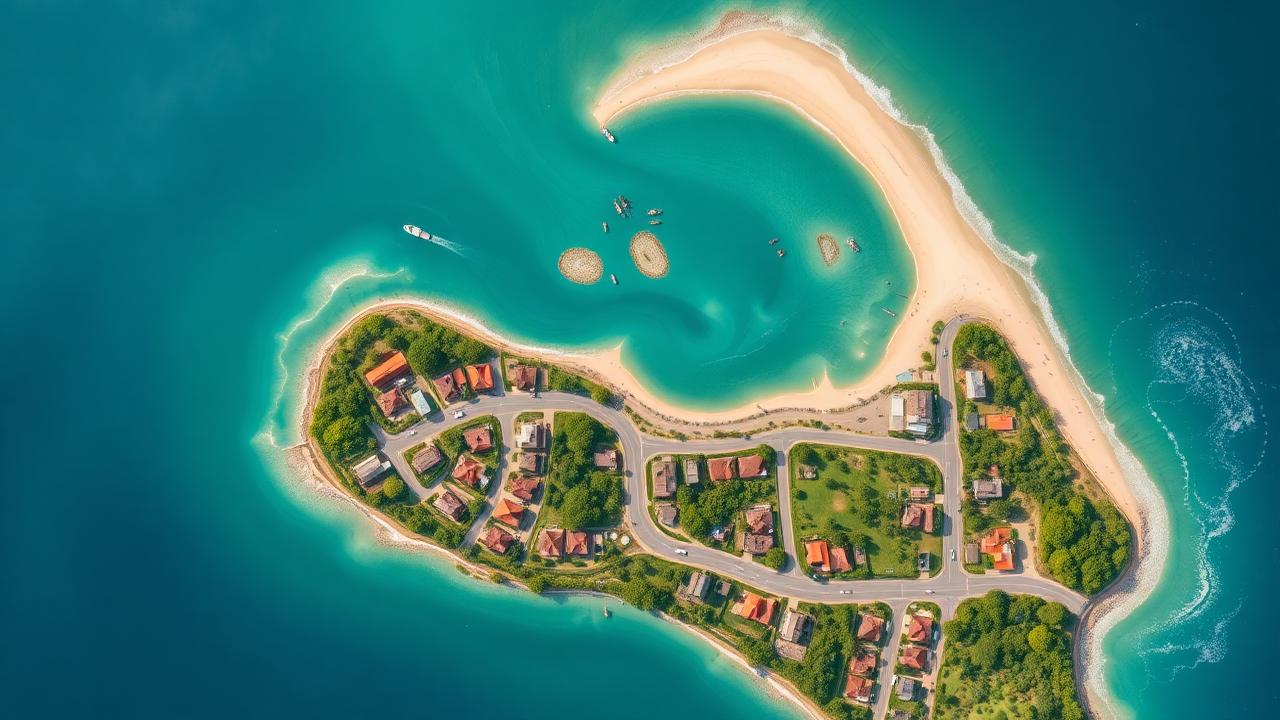 Map of Melasti, Bukit Peninsula